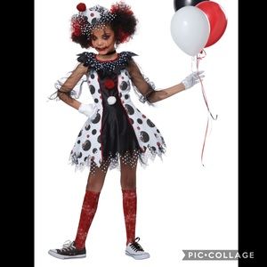 Creepy 🤡 clown girl costume